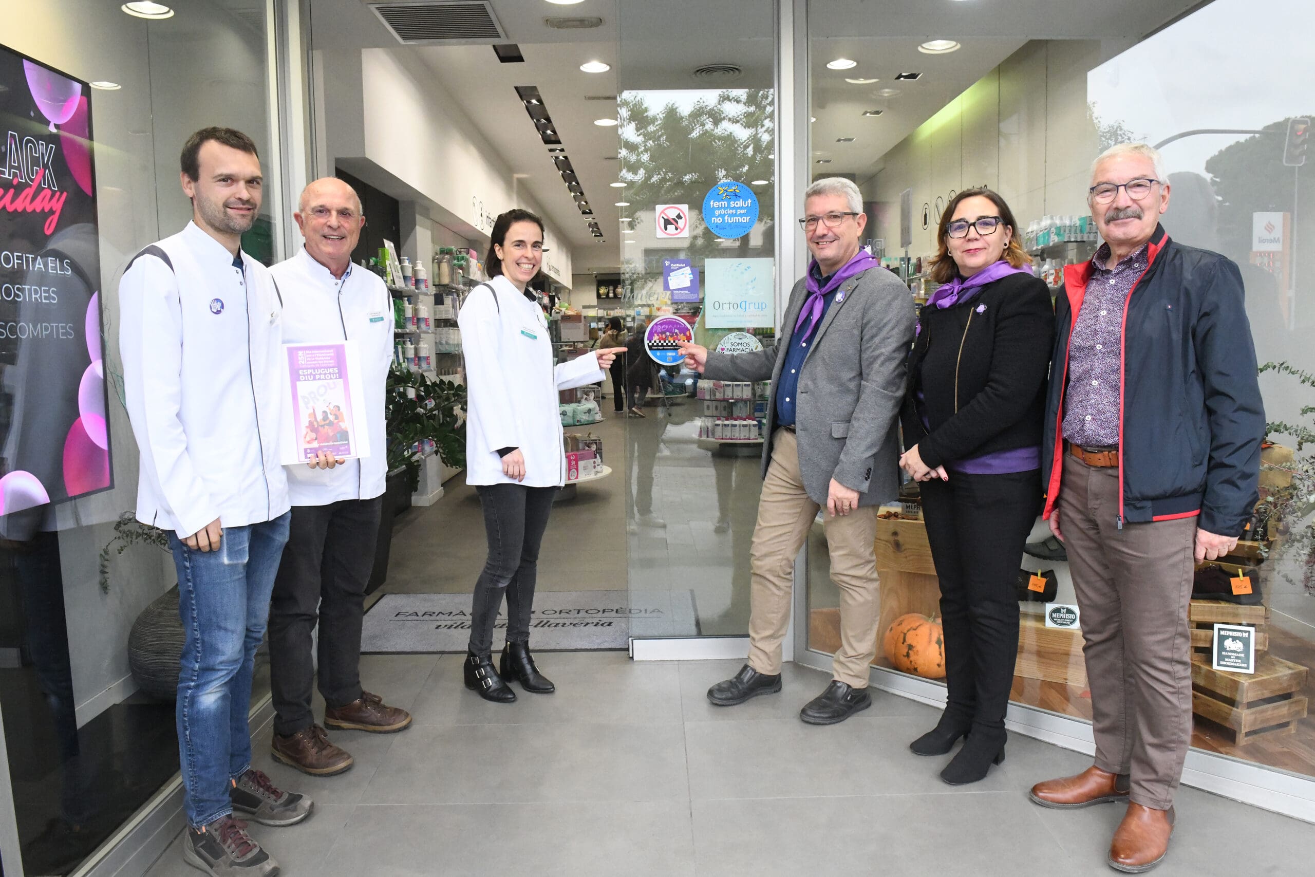 Inauguració de la xarxa de punts segurs